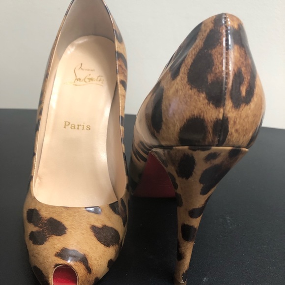 Christian Louboutin Leopard Print Pumps - Picture 2 of 5